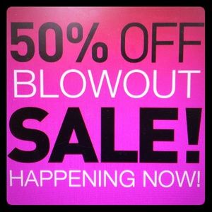 50% off *can not be combined with any other offer*